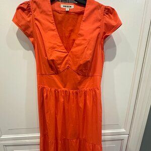 Boden tiered maxi dress